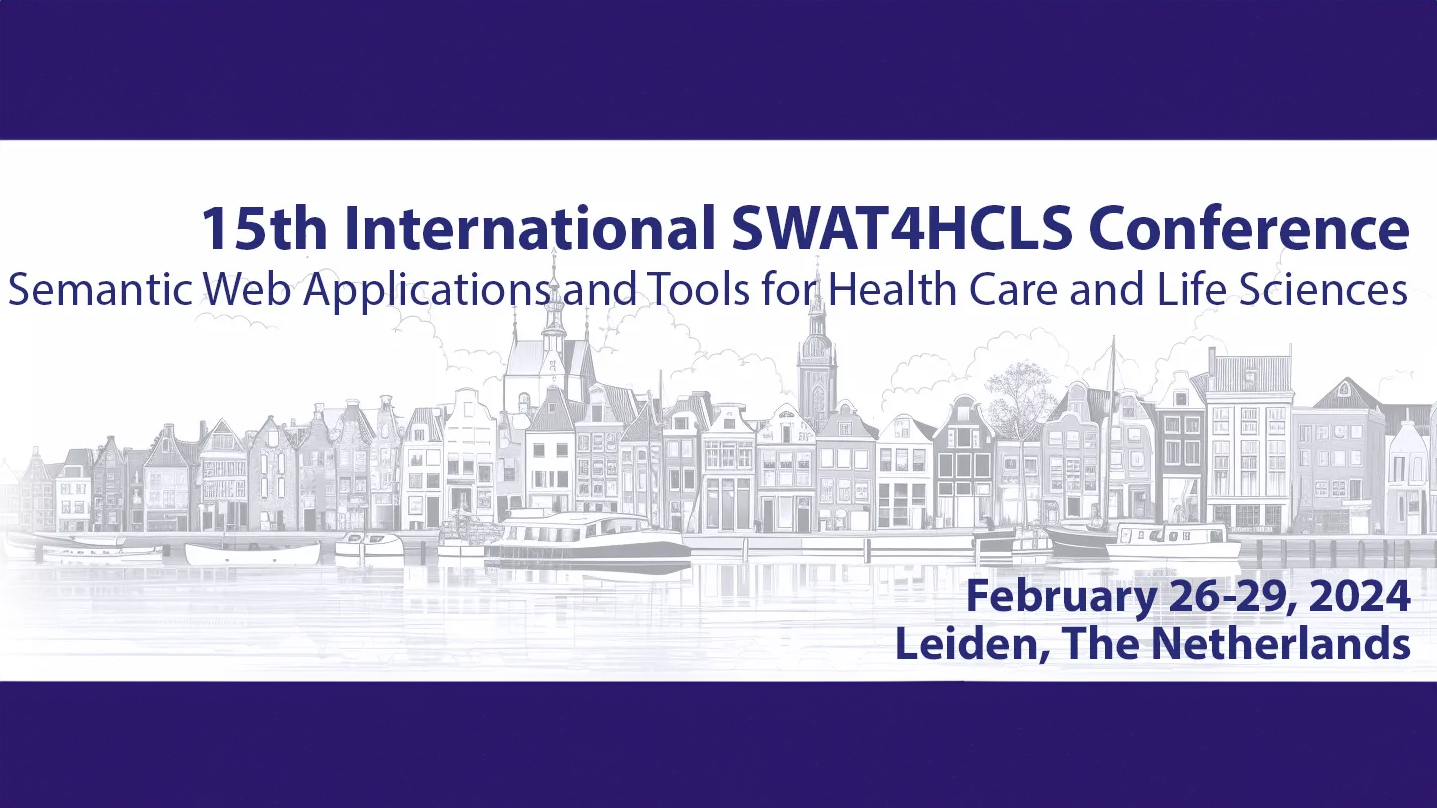 NFDI4Health auf der SWAT4HCLS-Konferenz 