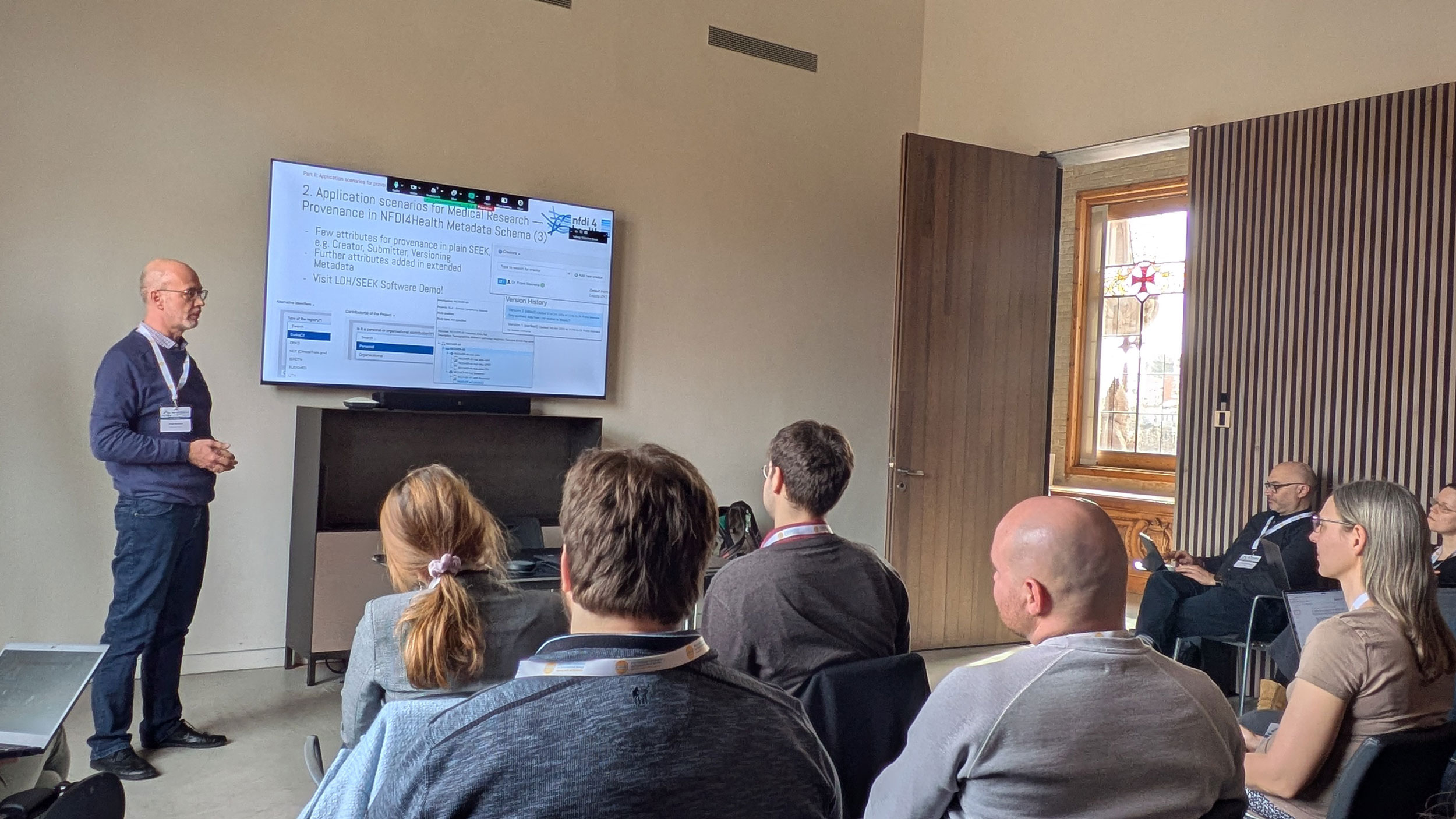 NFDI4Health auf der SWAT4HCLS 2025