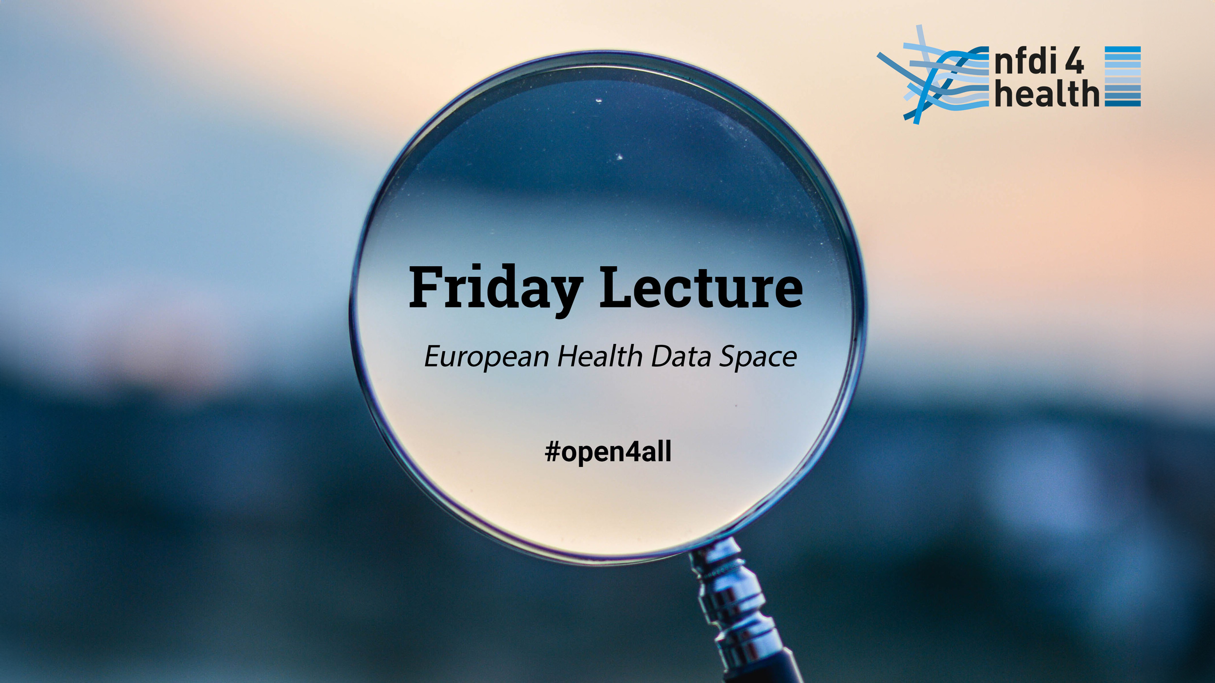 NFDI4Health Friday Lecture zum European Health Data Space