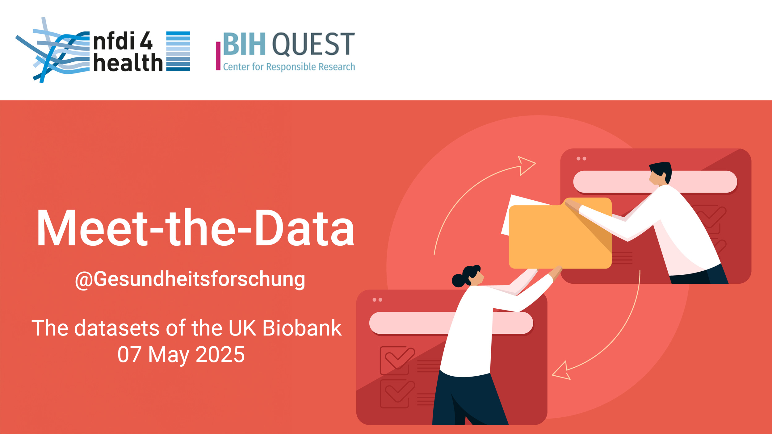 Webinar Meet-the-Data: Die Datenbestände der UK Biobank