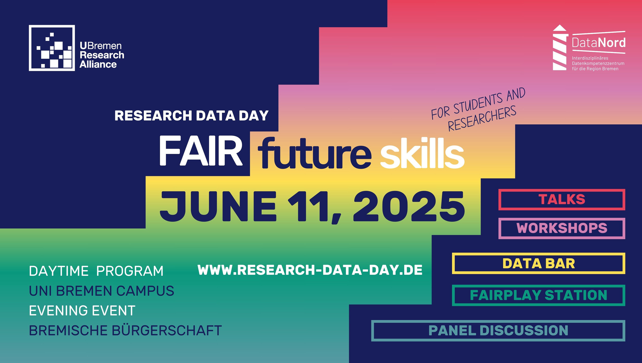 NFDI4Health auf dem Tag der Forschungsdaten 2025 in Bremen