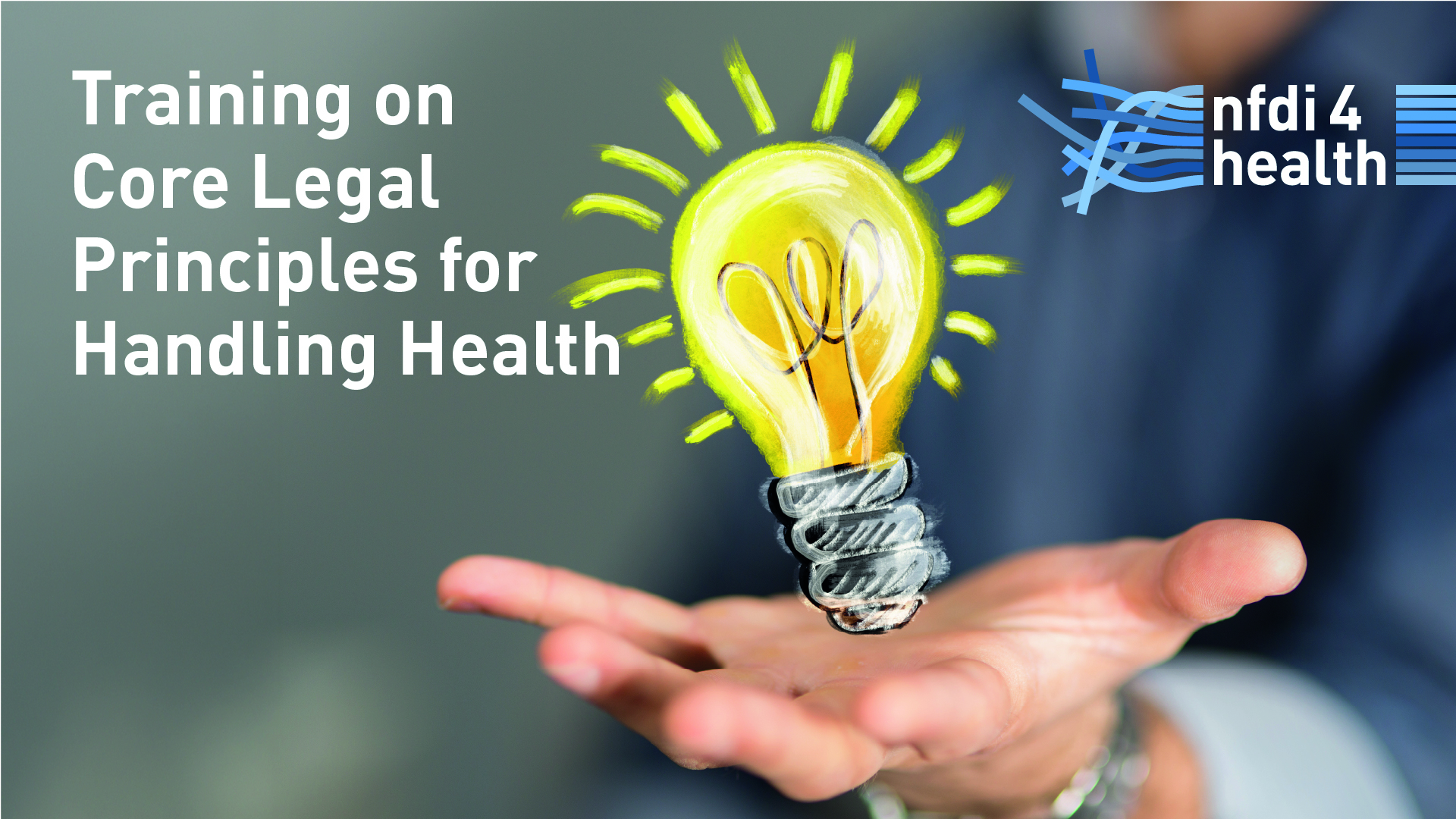 Training on Core Legal Principles for Handling Health Data