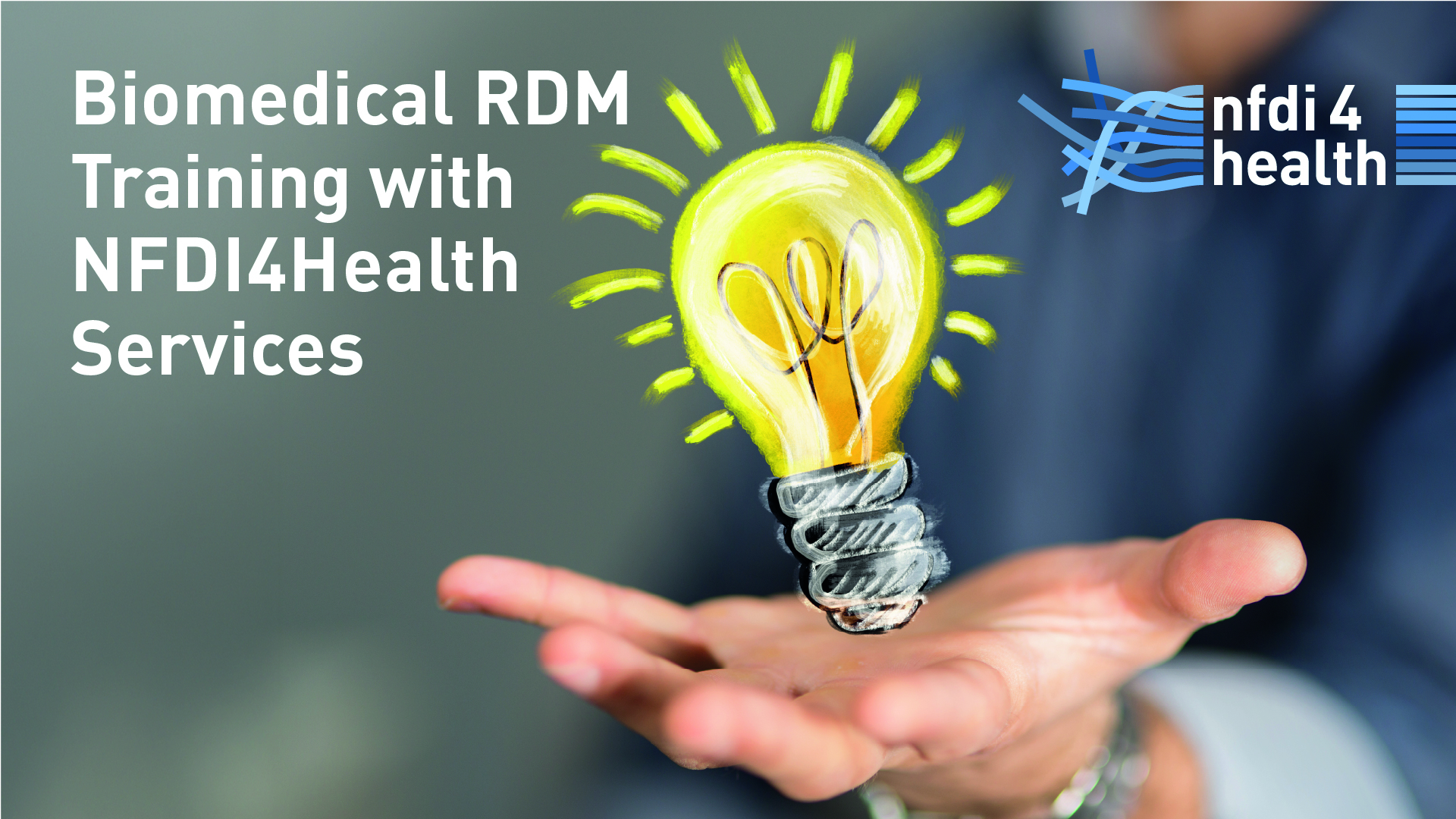 Biomedical RDM Training with NFDI4Health Services