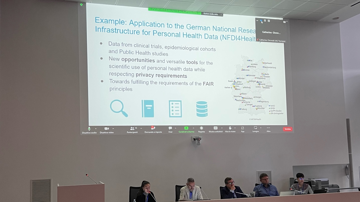 Follow-up: NFDI4Health presents metadata schema at the EFMI Special Topic Conference