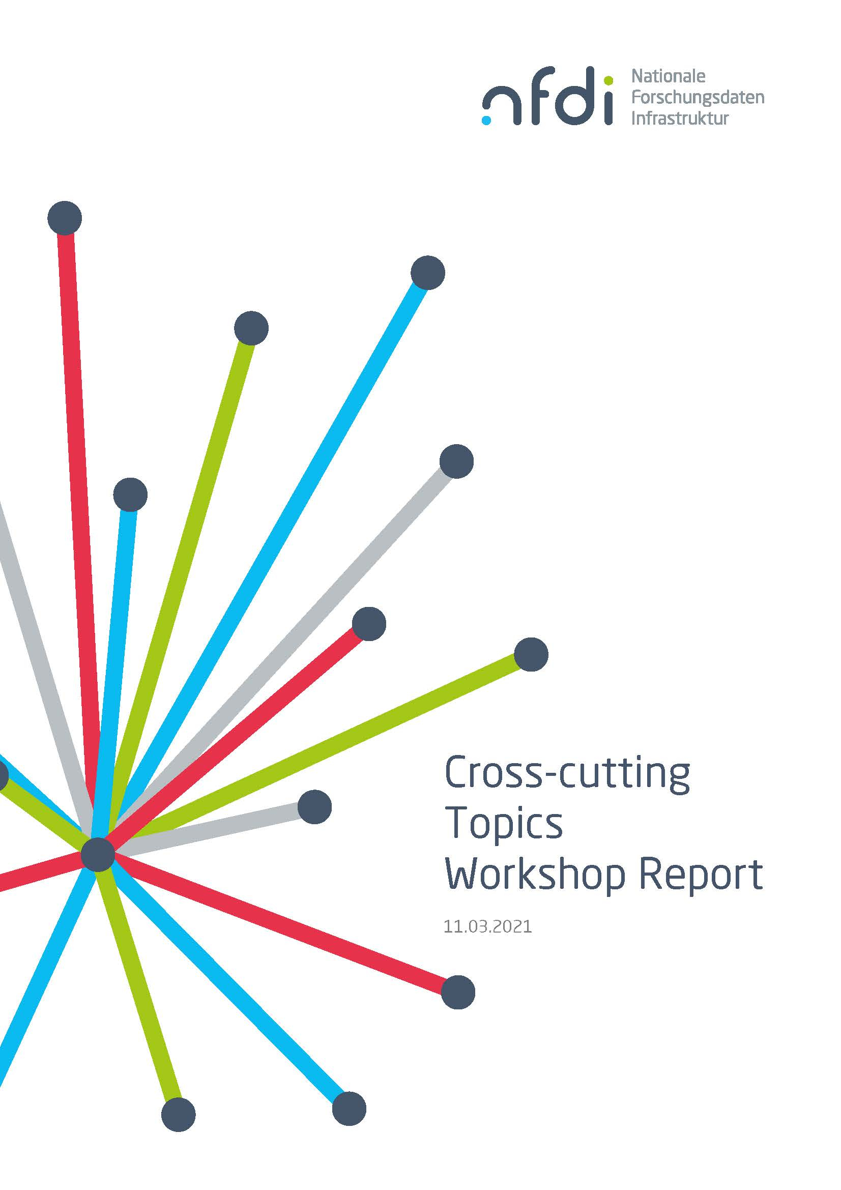 NFDI Cross-cutting Topics Workshop Report veröffentlicht