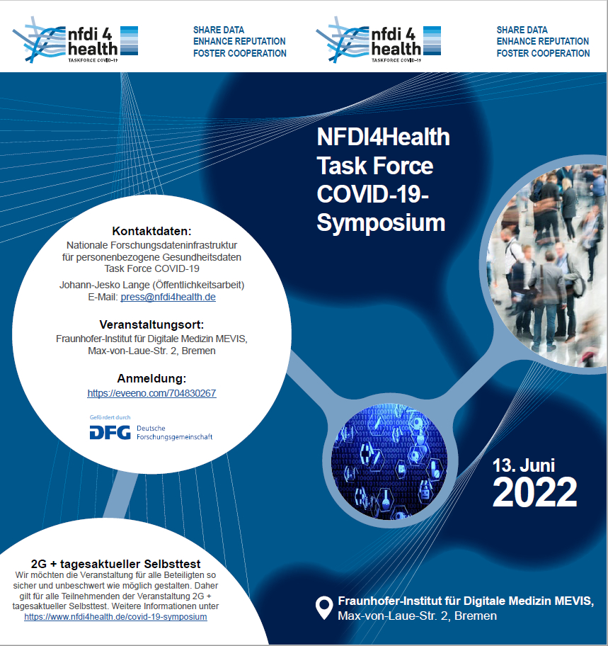 NFDI4Health Task Force COVID-19-Symposium